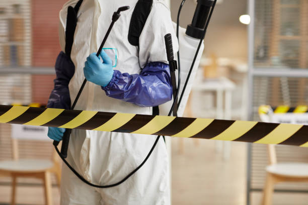 Professional Biohazard Cleanup technician working in Blackwood, NJ